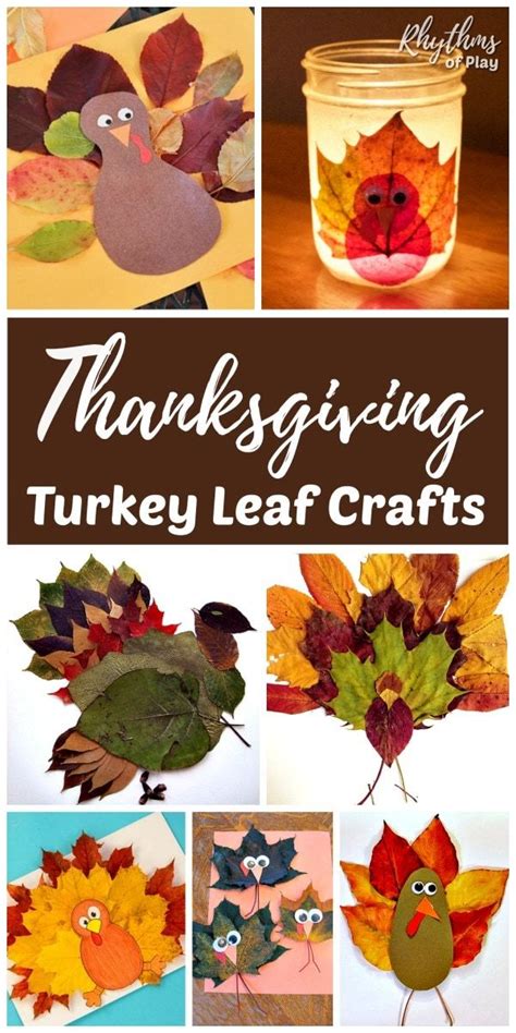 Thanksgiving Turkey Leaf Crafts for Kids | Leaf crafts, Turkey crafts, Crafts