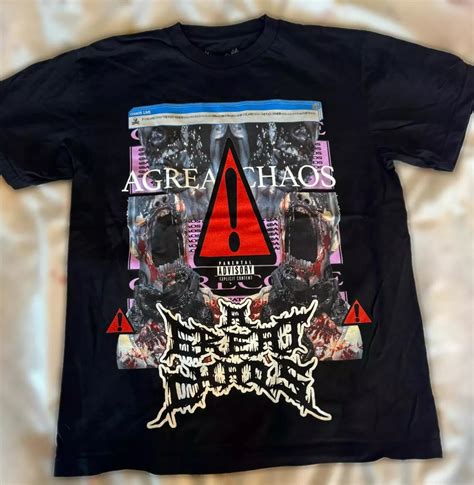 Ken Carson Live Chaos Tour Merch Stay The F Home New T Shirt