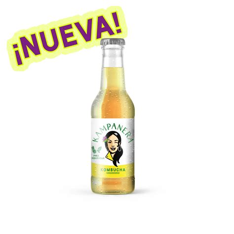 Kombucha Piña Hierbabuena KAMPANERA Nuevo KAMPANERA