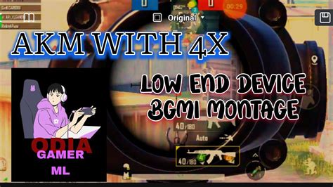 Akm With X Beast Mode On Fps Device Bgmi Montage Low End