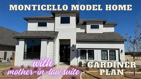 Monticello Model Home Gardiner Plan New Construction Kinder Ranch