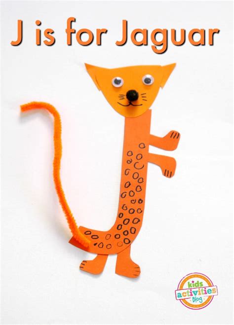 Letter J Crafts for preschool or kindergarten - Fun, easy and educational!