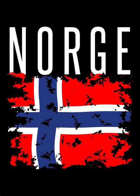 Norway Poster Picture Metal Print Paint By Hexor Displate