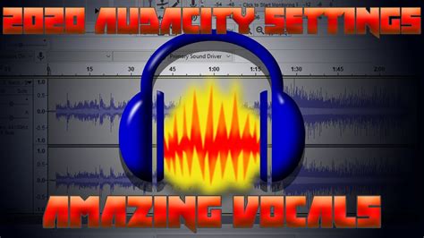 Make Your Voice Sound Amazing In Audacity 2020 Settings Youtube