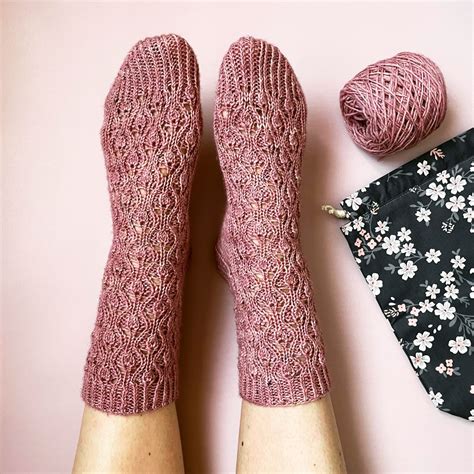 Orchid Socks Knitting Pattern Artofit