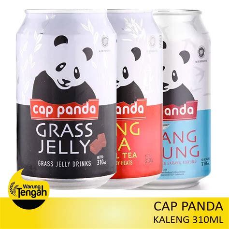 Jual CAN Cap Panda Cincau Liang Teh Sarang Burung 310ml Shopee