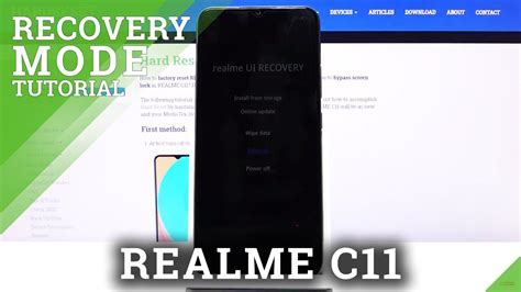 How To Enter Recovery Mode In Realme C Youtube