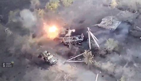 Satellite images reveal significant losses of Russian military vehicles