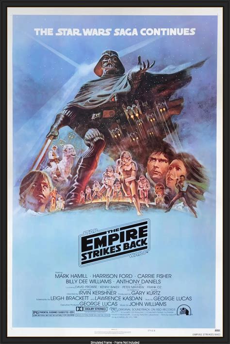 The Empire Strikes Back 1980 Original Style B One Sheet Movie Poster