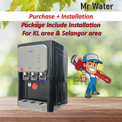 IPRO Hot Warm Cold Model GX Water Dispenser With Korea Halal Filter Electronic