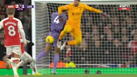 Video Gol Arsenal Vs Liverpool Ins Lito Blooper De Van Dijk Y Alisson