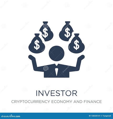 Investor Icon Trendy Flat Vector Investor Icon On White Background