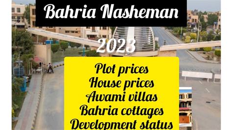 Bahria Nasheman I Plot Prices House Prices Develoment Status Rental