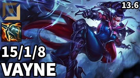 Vayne Adc Vs Tristana Euw Master Patch Youtube