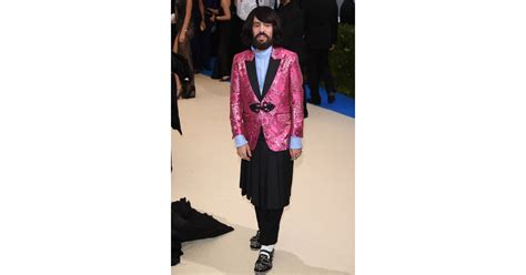 Alessandro Michele at the 2017 Met Gala | Met Gala Theme 2019 ...