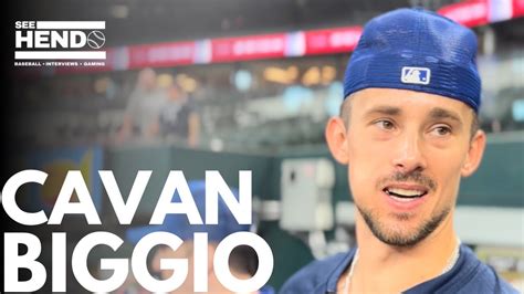 Cavan Biggio Talks Father Craig Biggio Influence Favorite Players