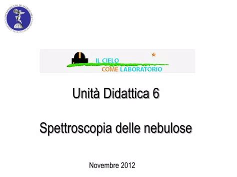 Ppt Unit Didattica Spettroscopia Delle Nebulose Powerpoint