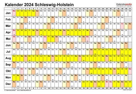 Schulferien Kalender Schleswig Holstein Kalender Nrw Images