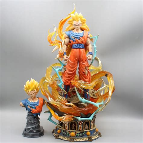 Figurki Dragon Ball Z 50cm Son Goku SSJ3 Rysunek 14297091370 Sklepy