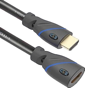 Pack High Speed Hdmi Extension Cable Male To Female Feet