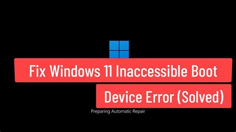 Soluciona El Error De Inaccesible Boot Device En Windows Mundowin