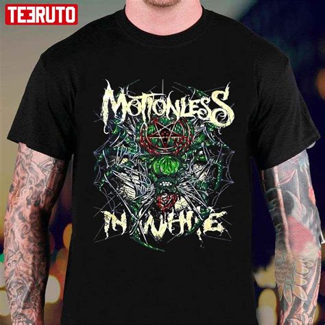 Spider Motionless In White Art Unisex T Shirt Teeruto