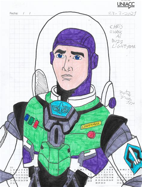 Chris Evans as Buzz Lightyear by matiriani28 on DeviantArt