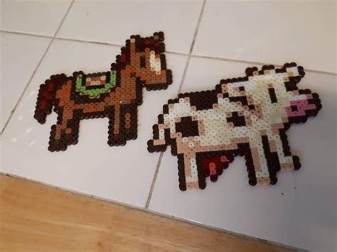 Various Stardew Valley Fuse Bead Art Fridge Magnets Etsy UK Bead