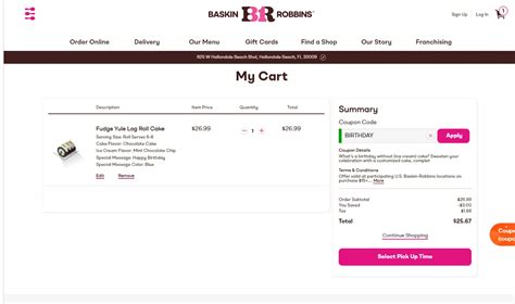 Baskin-Robbins Coupons - $5 Off | November 2024