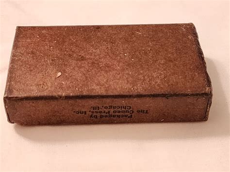 Ww2 1942 Us Army Field Ration D Vintage Mre Unopened Ebay