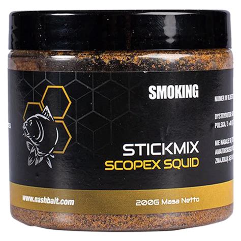 Nash Scopex Squid Smoking Stick Mix G B Club