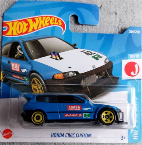 Купити Машинка Hot Wheels 2022 Honda Civic Custom ціна 115 Prom ua ID 1696146401