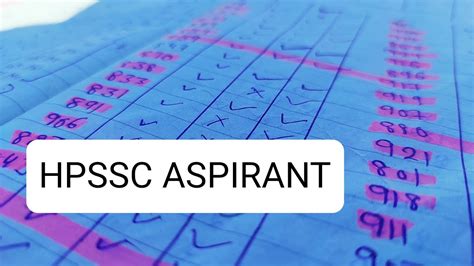 Aspirant Life Hpssc Exam Results Youtube