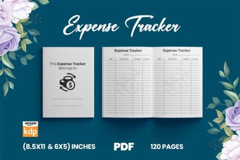 Expense Tracker Notebook Graphic By Polashdeb455 Creative Fabrica