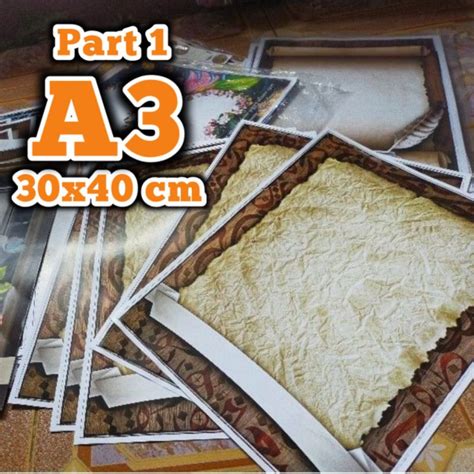 Jual Part 1 Kertas Kaligrafi Art Paper A3 Minimal 5 Lembar Shopee