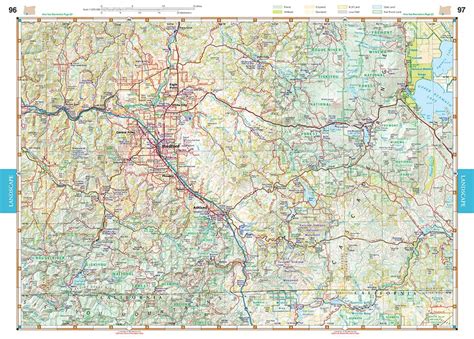 Oregon Road And Recreation Atlas Benchmark Maps La Compagnie Des