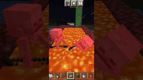 I Spawn A Skeleton In Lava In Minecraft Youtube