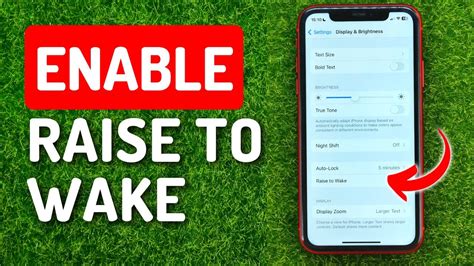 How To Enable Or Disable Raise To Wake On Iphone Youtube