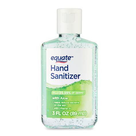 Equate Aloe Hand Sanitizer 3 Fl Oz