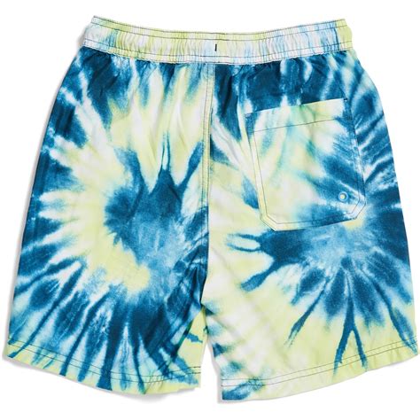 Wave Zone Boys Tie Dye Swim Short Multi Big W