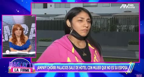 Mujer Del Ampay Con ‘chorri Palacios Rompe Su Silencio “quedamos En