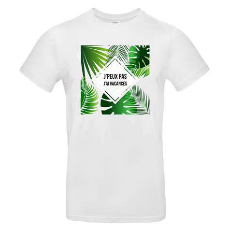 T Shirt Homme Personnalisé Summertime 100 Coton Bio Vêtements