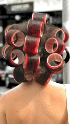 Pin By T Shima On Tightly Wetset Big Hair Rollers Hair Rollers Hair