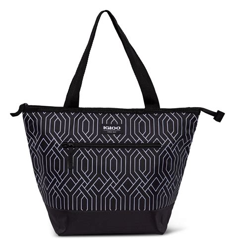 Igloo 14 Can Essential Tote Lunch Bag Black