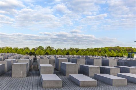 Monumento Del Holocausto En Berlín Imagen de archivo editorial Imagen