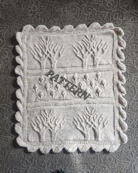 Tree Of Life Baby Blanket Pattern Detailed And Expanded Etsy