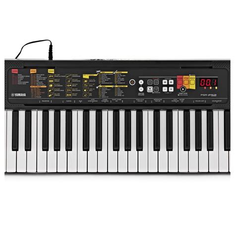 Yamaha Psr F Portable Keyboard Gear Music