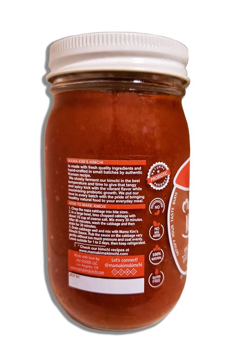 16oz Mama Kim's Kimchi Sauce Paste Authentic Korean Style for up to 10 ...