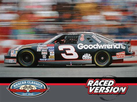 1993 Dale Earnhardt 3 GM Goodwrench Charlotte 600 Win Raced NASCAR