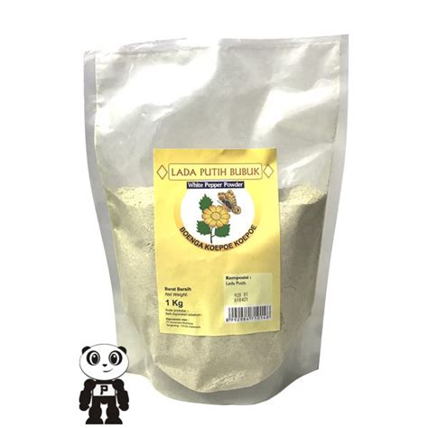 Jual Boenga Koepoe Koepoe Lada Putih Bubuk Merica 1Kg Di Lapak Panda